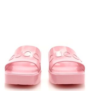 Gucci Pink Slide Sandals